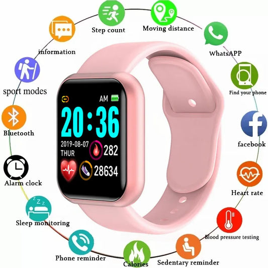 Multifunctional Smart Watch Men Women Bluetooth Connected Phone Music Fitness Sports Bracelet Sleep Monitor