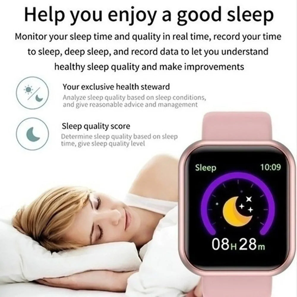 Multifunctional Smart Watch Men Women Bluetooth Connected Phone Music Fitness Sports Bracelet Sleep Monitor